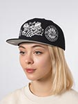 Бейсболка MITCHELL NESS арт. HS12160-CHOBLCK Charlotte Hornets NBA (черный)